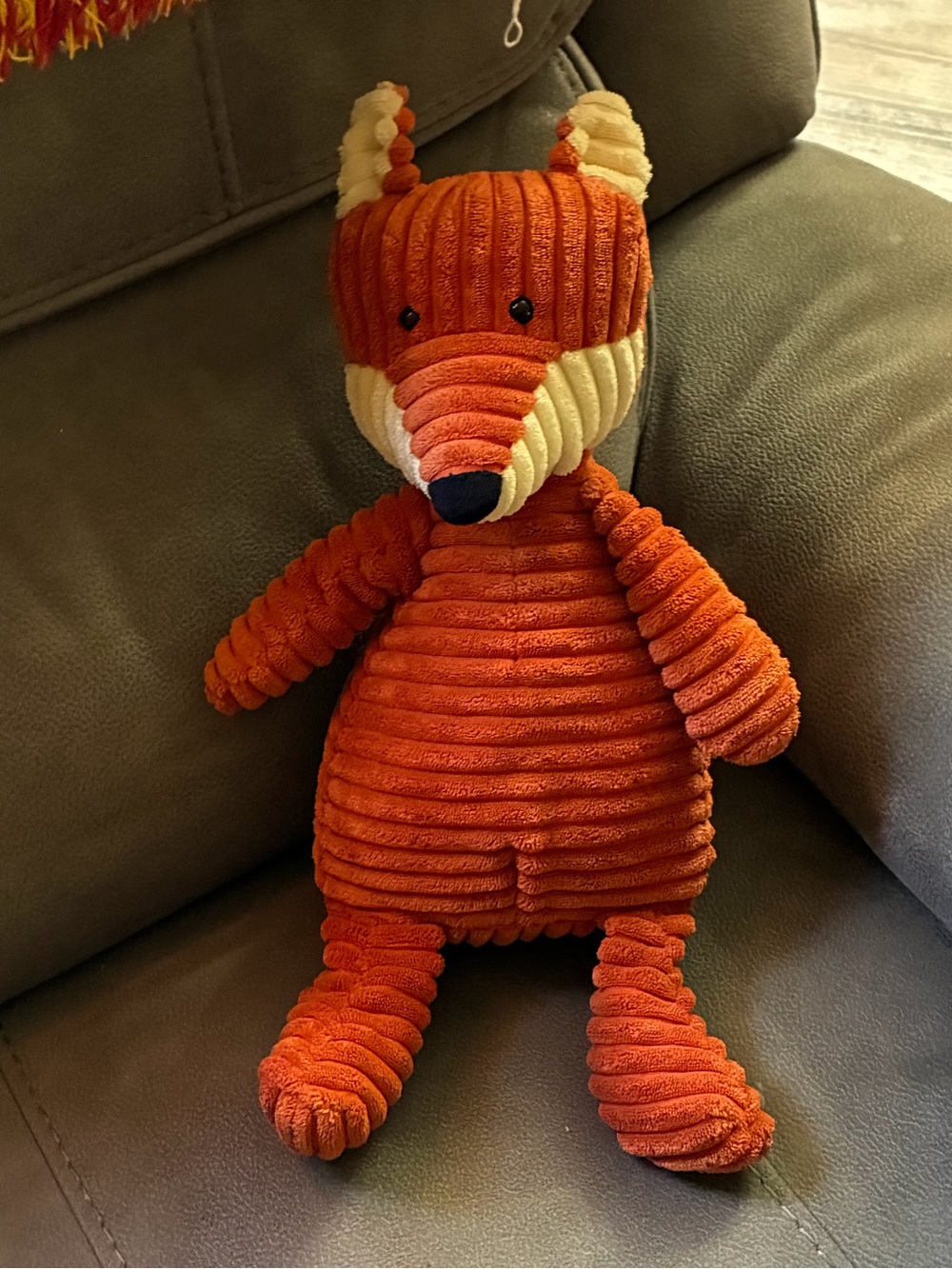 Jellycat 17" Cordy Roy Fox Plush London Corduroy Stuffed Animal Toy Orange